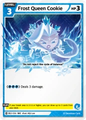 Frost Queen Cookie - BS2-034 - SEC